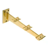 Messing Design Rohr 25,4 mm Tablettrutschentr�ger 325 mm