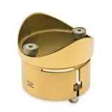 Messing Design Rohradapter f�r Rohr 129,0 mm