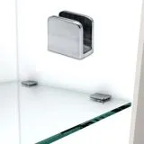 Glasplattentr�ger 221210 Edelstahl Design Glas 06-10 mm Wandmontage