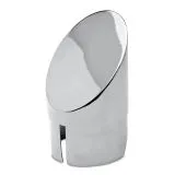Chrom Design Rohr 76,2 mm Endkappe schr�g