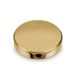 Messing matt Design Rohr 50,8 mm Zier-Abschlussscheibe M8