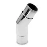 Chrom Design Rohrverbinder 30� f�r Rohr 38,1 mm
