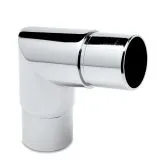 Chrom Design Rohrverbinder 80 fr Rohr 38,1 mm