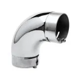 Chrom Design Rohrverbinder 90� f�r Rohr 76,2 mm