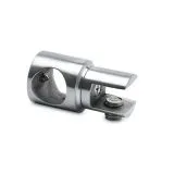 Edelstahl Rohr 19.0 mm Rohrhalter offen