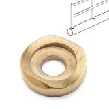 Messing Design Mini Rail Adapter 10 mm auf 38.1 mm