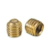 Messing Design Madenschraube M 5x5 - 10 St�ck