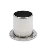 Edelstahl Design Rohr 25.4 mm Rohrbefestigungshlse