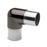 Anthrazit Design Rohrwinkel 90� f�r Rohr 38,1 mm