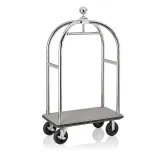DRIFT - Gepckwagen - Luggage Trolley - Chrom-Design/grau