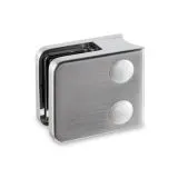 Edelstahl Dsgn Glasklemme 23 - Rohr 25,4 mm - Glas 4-8.76 mm