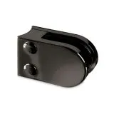 Anthrazit Design Glasklemme 27 Rohr-25.4 mm Glas 4-8,76 mm