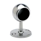 Edelstahl Design End Rohrhalter gewlbt fr Rohr 25,4 mm