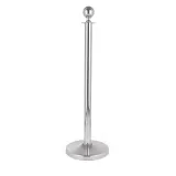 Abgrenzungspfosten Chrom Design - ECO-K f�r Kordel oder Tau