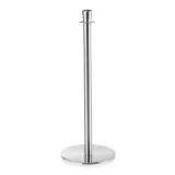 Abgrenzungspfosten Chrom Design - PRO-Z f�r Kordel oder Tau