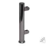 Hustenschutz Pfosten 20-150-25 - 90� - Rohr � 25.4 mm - Anthrazit Design