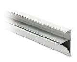 Glasplattenprofil Alu poliert 50x40 mm - ganze L�nge 200 cm