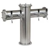 Modell 4210 - 4 ltg Edelstahl Schanksule -  168.3 mm/129 mm