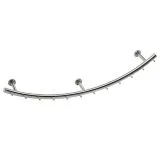 Wurstgeh�nge 20-7110-100 - Rohr � 38.1 mm - Edelstahl Design - 1.000 mm