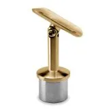 Messing matt Design Rohrsttze variabel fr Rohr 38,1 mm