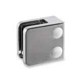 Edelstahl Dsgn Glasklemme 23 - Flachmontage - Glas 4-8.76 mm