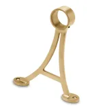 Messing matt Design Fulaufsttze Rohr 50.8 mm 20-0103