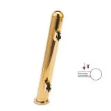 Hustenschutz Pfosten 20-161-25 rechts - Rohr � 25.4 mm - Messing Design