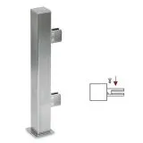 Hustenschutz Pfosten Edelstahl 20x20 - 20-162120 - links