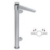 Hustenschutz Pfosten 20-111-38 mitte - Rohr � 38.1 mm - Edelstahl Design