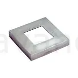 Edelstahl Vierkant 30x30 mm Abdeckkappe - Rosette