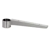 Edelstahl DS Glasbodenhalter Rohr 38,1 mm - 200 mm
