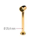 Messing Design Fulauf- oder Rohrhalter Rohr 38,1 mm 20-2100