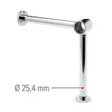 Chrom Design Fulaufhalter Rohr 38,1 mm 20-2130