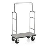 TRANSIT - Gep�ckwagen - Luggage Trolley - Chrom-Design/grau