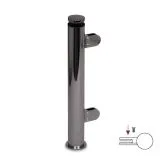 Hustenschutz Pfosten 20-110-38 rechts - Rohr � 38.1 mm - Anthrazit Design