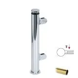 Hustenschutz Pfosten 20-110-38 links - Rohr � 38.1 mm - Messing Design