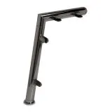 Hustenschutz Pfosten 20-120-38 mitte - Rohr  38.1 mm - Anthrazit Design