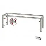 Hustenschutz Gestell 20-050-38 - Chrom Design