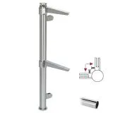 Hustenschutz Pfosten 20-112-25 -90 - Rohr  25.4 mm - Chrom Design