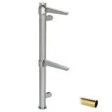 Hustenschutz Pfosten 20-112-38 links - Rohr  38.1 mm - Messing Design