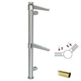 Hustenschutz Pfosten 20-112-38 -45� - Rohr � 38.1 mm - Messing Design