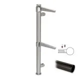 Hustenschutz Pfosten 20-112-38 rechts - Rohr � 38.1 mm - Anthrazit Design