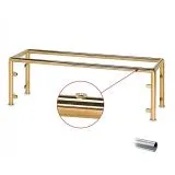 Hustenschutz Gestell 20-010-25 Rohr 25.4mm Edelstahl Design