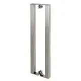 Edelstahl Vierkant 20x20mm T�rgriff zweiseitig - 47-7110-420 - L�nge 100cm