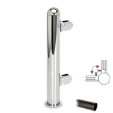 Hustenschutz Pfosten 20-160-38 - 90� - Rohr � 38.1 mm - Anthrazit Design