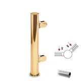 Hustenschutz Pfosten 20-151-25 -45 - Rohr  25.4 mm - Edelstahl Design