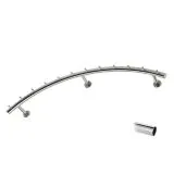 Wurstgehnge 20-7120-100 - Rohr  38.1 mm - Chrom Design - 1.000 mm