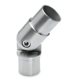 Edelstahl Design Rohr 38.1 mm Rohrverbinder variabel