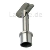 Edelstahl Rohrst�tze variabel f�r Edelstahlrohr 42,4 mm