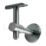 Edelstahl Handlauftr�ger f�r Rohr 42,4 mm H�hen verstellbar